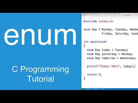 enum | C Programming Tutorial