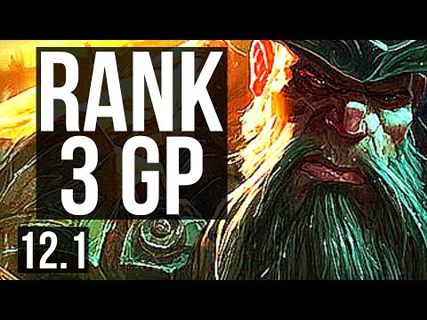 GP vs RYZE (TOP) | Rank 3 GP, Legendary | JP Master | 12.1