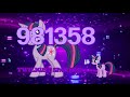 Numbers 0 To 3000000 Purple Digital Circumflex Edition