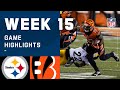 Steelers vs. Bengals Week 15 Highlights | NFL 2020