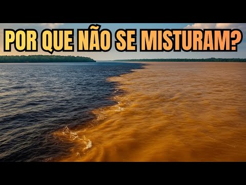 Encontro das Águas: por que Rio Negro e Solimões não se misturam?