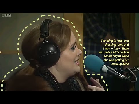 adele talking fast— [ with subtitles ] "that audio"