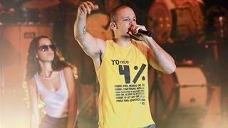 Calle 13 - Digo lo que pienso - en vivo Santo Domingo (cierre de gira)