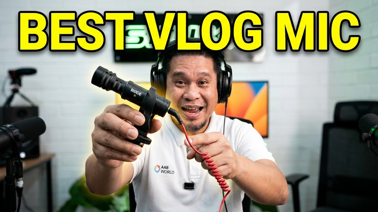 The BEST Vlog Mic for 2024 - Rode Original VideoMicro