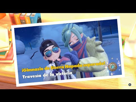 Gimnasio de sierra Napada Grusha Pokémon escarlata y púrpura