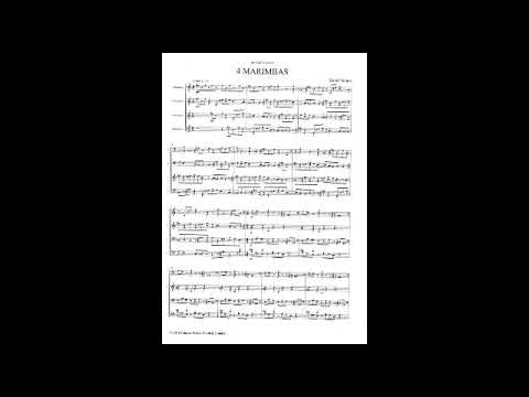 Kevin Volans - Four Marimbas (2016)