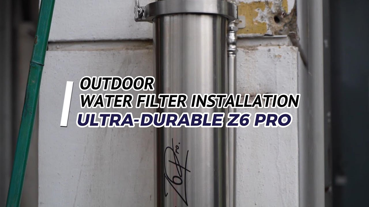 Professional Outdoor Water Filter Installation — Filken Ultra-Durable Z6 Pro Thumbnail