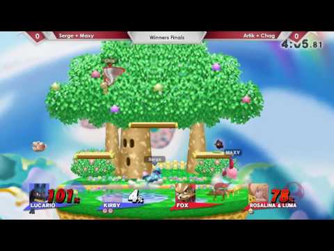 SP57 2v2 Serge + Maxy & Artik + Chag - Winners Finals - Smash 4