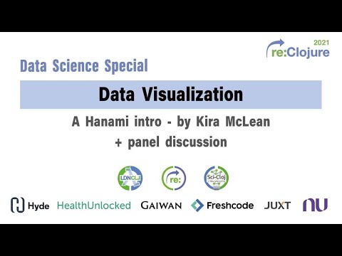 re:Clojure 2021 Data Science Special: Data Visualization -- a Hanami Intro Kira McLean + discussion