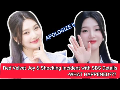 Red Velvet Joy & Shocking Incident with SBS – What REALLY Happened?