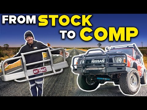 Turning a non winch bar into a CUSTOM WINCH BULL BAR