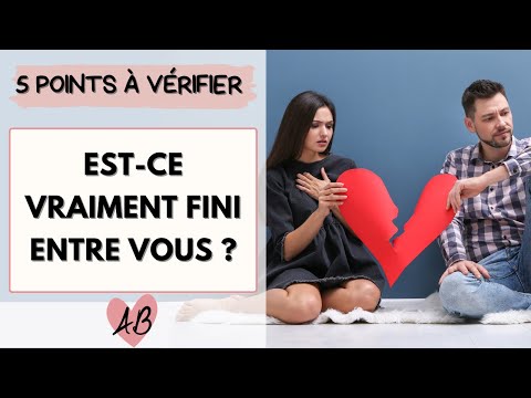 Is this a DEFINITIVE BREAKUP or is it REALLY OVER between you?