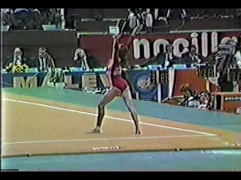 5th AA Tatiana Frolova FX - 1983 World Gymnastics Championships 9.900