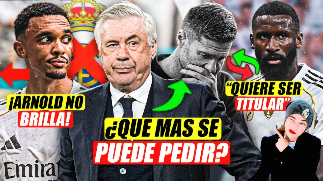 💣 ¡ANCELOTTI DEFIENDE A XABI! "NO HAY CRISIS" | RUDIGER QUIERE SER TITULAR | RE-NOMBRAN EL BERNABEU