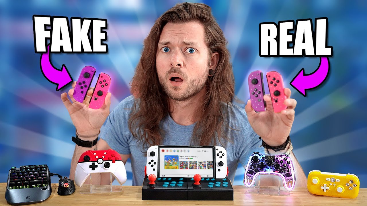 The FAKE $1000 Nintendo Switch Joy-Cons & Controllers