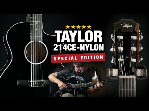 Taylor 214ce-Nylon Special Edition in Black!
