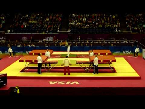 Diogo GANCHINHO Compulsory Trampoline  Olympic Test Event