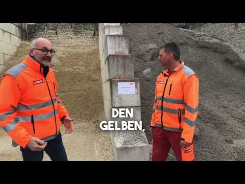 Halde Turgi: Auch Mergel ist erhältlich