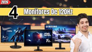 TOP 4 Melhores Monitores 120Hz Para Comprar Em 2026 | Qual Monitor Comprar?