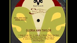 GLORIA ANN TAYLOR  - Mix Demo For Compilation Gloria Ann Taylor By Soul'VenirS.wmv