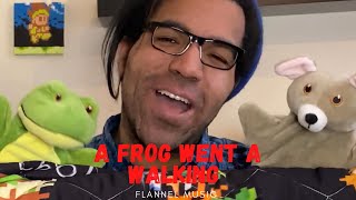 A Frog Went A Walking 🥰🐸🦆🐭 | Nursery Rhymes | Flannel Music ♫