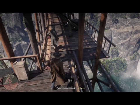 RED DEAD REDEMPTION 2 Gameplay Walkthrough Part 44: BLOWING UP BRIDGE WITH JOHN MARSHTON