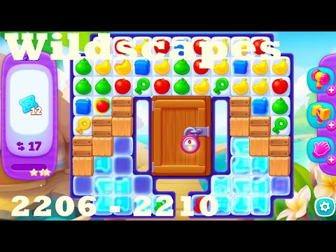 Wildscapes Level 2206 - 2210 HD Walkthrough | 3 - match game | gameplay | android | ios | pc | app