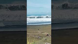 Download lagu Ombak Mengamuk Di Pantai Pangandaran #petualangan #wisata mp3