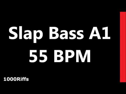 Slap Bass Metronome A1 : 55 BPM : Beats Per Minute