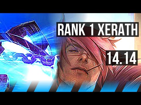 XERATH vs SETT (MID) | Rank 1 Xerath, Rank 3, 71% winrate, Legendary | JP Challenger | 14.14