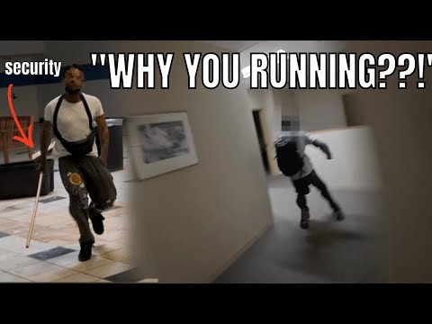 Insane Security Chase Inside Worlds Largest ABANDONED Mall