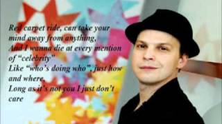 Gavin DeGraw - Candy with lyrics (AOL Music Sessions)