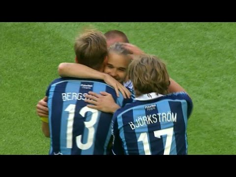 Höjdpunkter: Djurgården slog Halmstad i målrik match - TV4 Sport