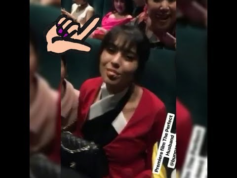 Keasyikan Ngobrol !! Maxime & Prilly Malah Nggak Konsen Lihat Film Nya