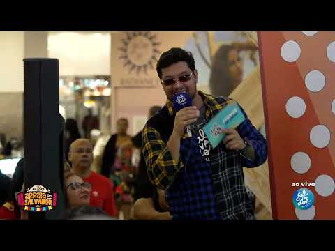 LEO ESTAKAZERO NO ARRAIÁ DO PIPOCO | AO VIVO DO SHOPPING DA BAHIA | SALVADOR FM