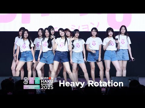 「Heavy Rotation」from NIPPON HAKU BANGKOK 2025 / BNK48