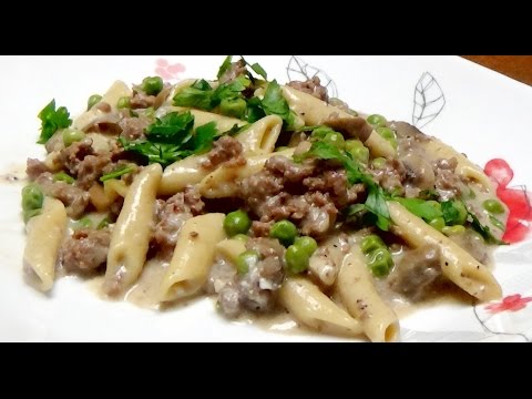 Recipe for 8 Minute Hamburger Stroganoff in my...