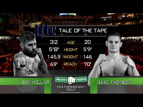 Front Street Fights 25: Hollier vs Thomson