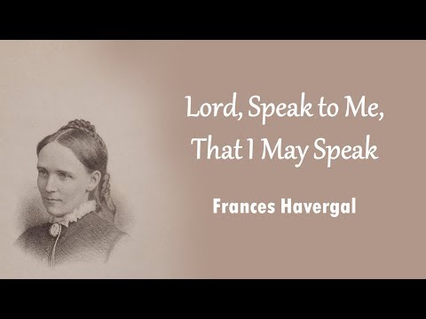 God Speak To Me That I May Speak - Misc Praise Songs
