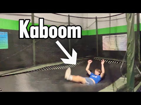 How to Do a Kaboom On Trampoline!