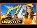 Construction Vehicles for Kids | Excavator Videos for Children with Speedie DiDi