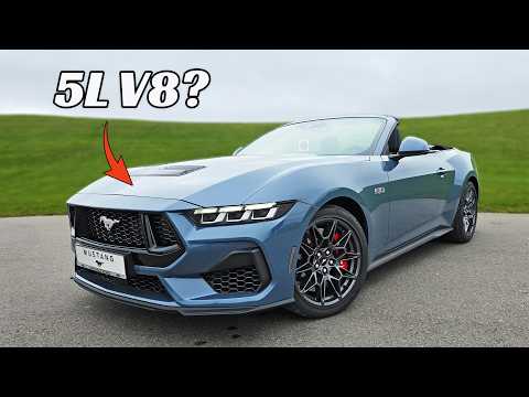 2024 Ford Mustang Convertible: Topless in the V8! - Review, Driving Report, Test