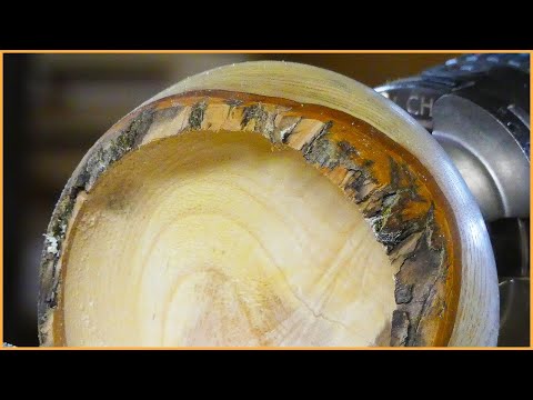 Making a Live Edge Bowl from Firewood