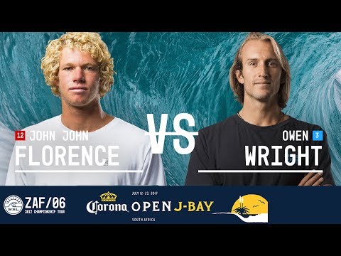 John John Florence vs. Owen Wright - Round Five, Heat 2 - Corona Open J-Bay 2017