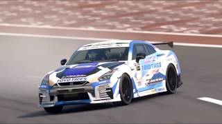 [GTSPORT] D1車両仕様のGT-Rでドリフト PV