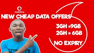 Vodafone GH new cheap data bundles - 3gh=9gb