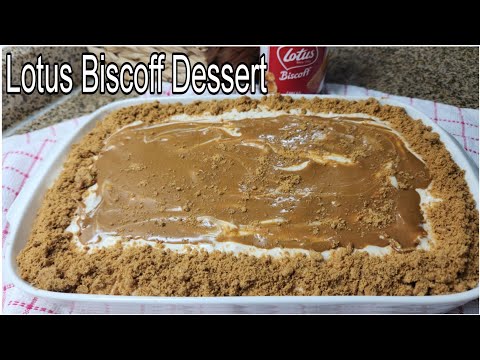 Lotus Biscoff Dessert Only 4 Ingredients Recipe | No Bake Dessert | Sweet Dish | Very Tasty & Easy