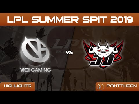 VG vs JDG Highlights Full Game BO3 LPL Summer 2019 W4D5 Vici Gaming vs JD Gaming LPL Highlights