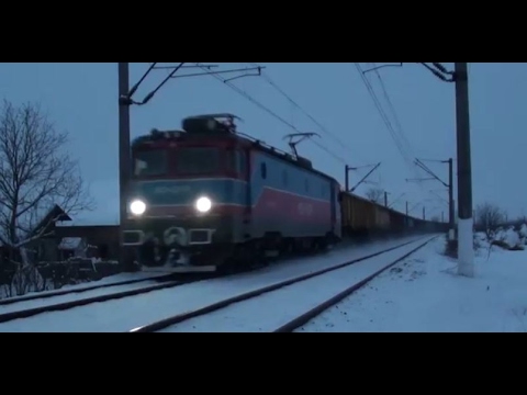 Tren de marfa GFR cu 40-0477-6 se indreapta cu viteza spre Schwaighofer - 11.02.2017