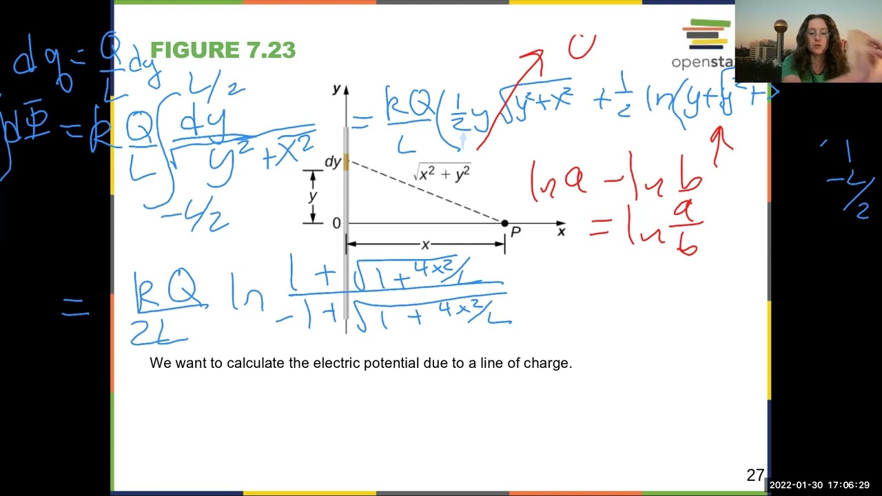 Intro Physics Chapter 7 - Electric Potential - Sample Problems